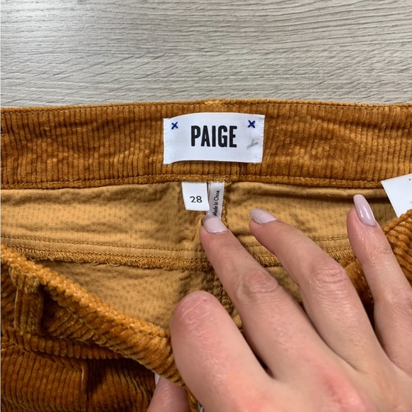 PAIGE Hoxton Skinny Ankle Corduroy Pants - Picture 8 of 15